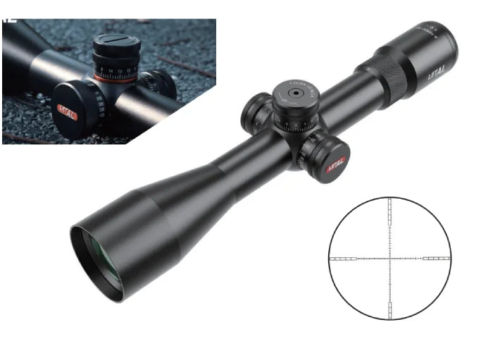 MIRA TELESCOPICA LETAL 4-16X50 SF, SEGUNDO PLANO FOCAL – Caceria