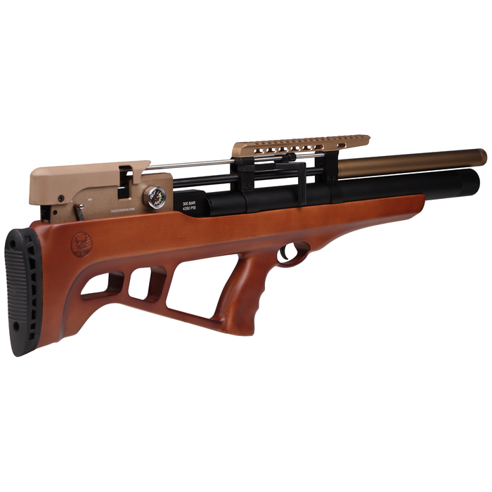 Rifle letal v-8 v8 doble calibre 5,5 y 6,35 (incluye 2 cañones) regulado