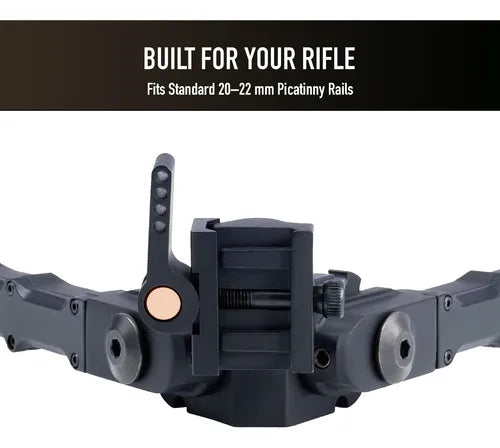 Bipode Tipo Accutac Para Rifle Caza Rifles Bípode