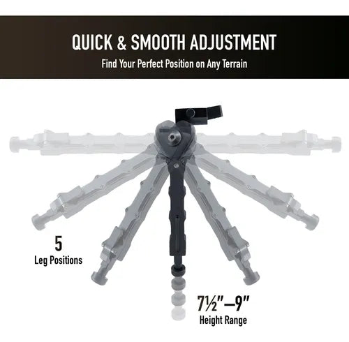 Bipode Tipo Accutac Para Rifle Caza Rifles Bípode
