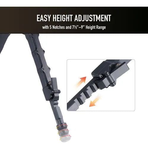 Bipode Tipo Accutac Para Rifle Caza Rifles Bípode