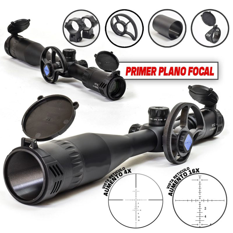 Mira Táctica Discovery VTZ 4-16X50 SF PRIMER PLANO FOCAL